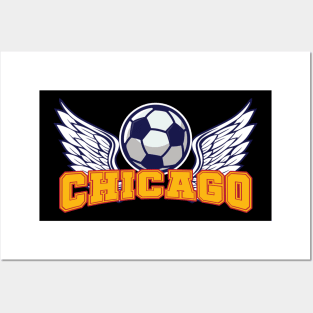 Chicago Soccer Posters and Art